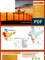 Wind Energy: Submitted by - Group - 01 Manisha Dhiman Prateek Kapila B.Arch 4 Year