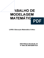 Trabalho Modelagem Matemática