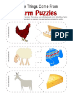 Farm Puzzles- Where They Come From