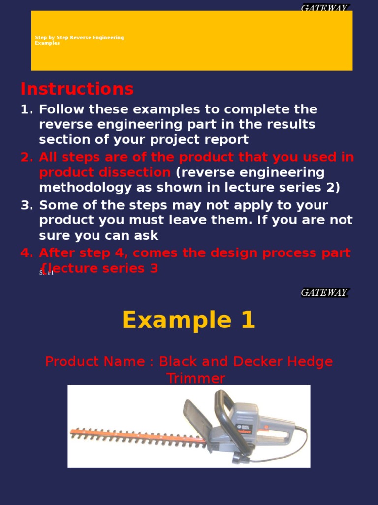Reverse Engineering Examples | Gear | Engineering