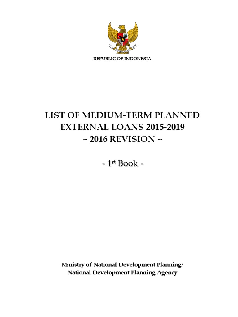 Revised DRPLN-JM 2015-2019 Overview | PDF | Infrastructure | Water Supply