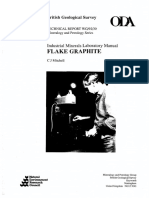 Industrial Minerals Laboratory Manual - Flake Graphite