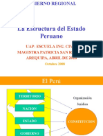 B. La Estructura Del Estado Peruano