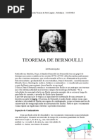 Bernoulli - Mecanica de Fluidos