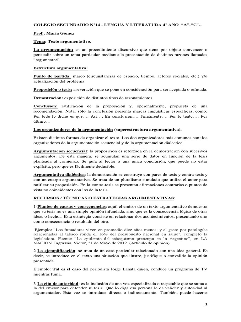 Secciones Texto Argumentativo Pdf La Violencia Contra Las Mujeres