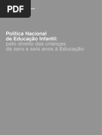 Política Nacional de Educação Infantil