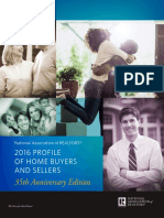 2016 Profile of Home Buyers and Sellers 10-31-2016