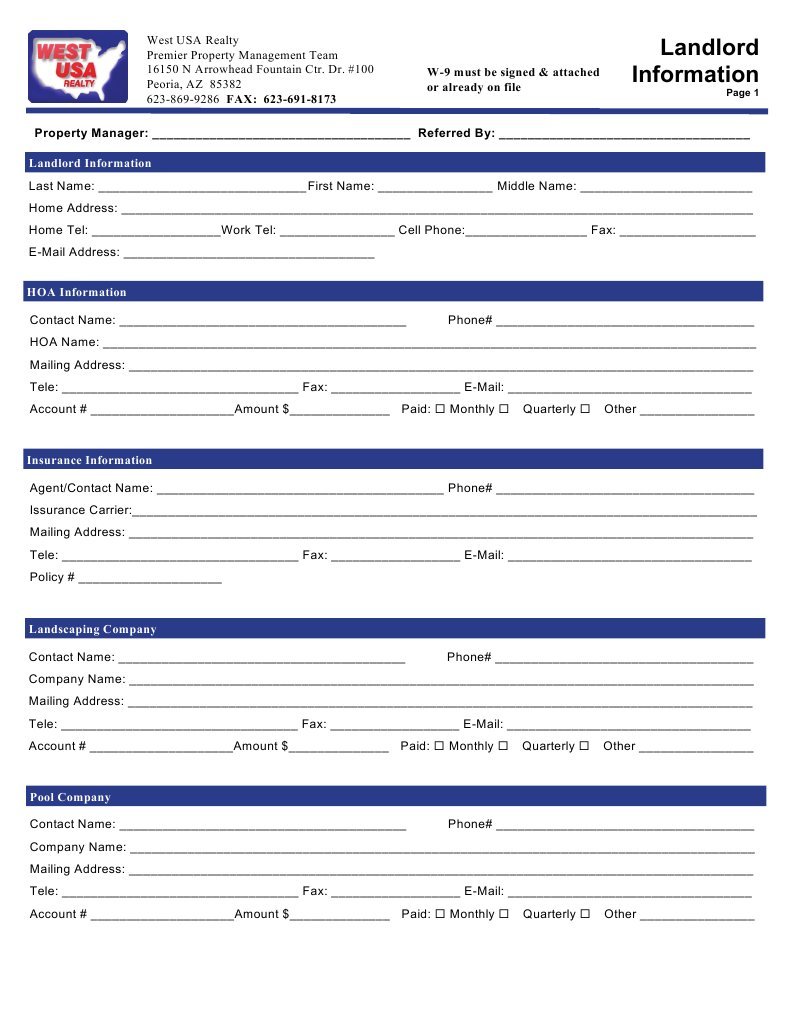 Landlord Information & Management Guide | PDF | Landlord | Property ...