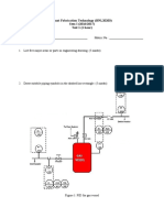 Plant Fabrication Technology TEST 1