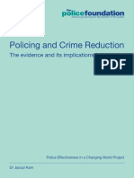 Policing and Crime Reduction PDF