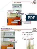 Experiment No: 9 Rotameter: Collecting Tank