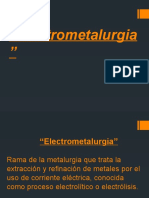 Electrometalurgia