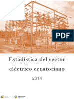 EstadisticaSectorElectricoEcuatoriano2014