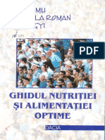 Ghidul Nutritiei Si Alimentatiei Optime