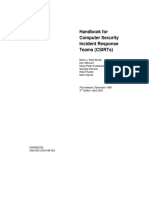 Handbook for Computer Security Incident Response Teams (CSIRTs) - CMU
