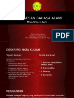 Pemrosesan Bahasa Alami