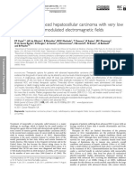 Estudio Tratamiento Del Carcinoma Hepatocelular Avanzado Con Bajas Frecuencias.