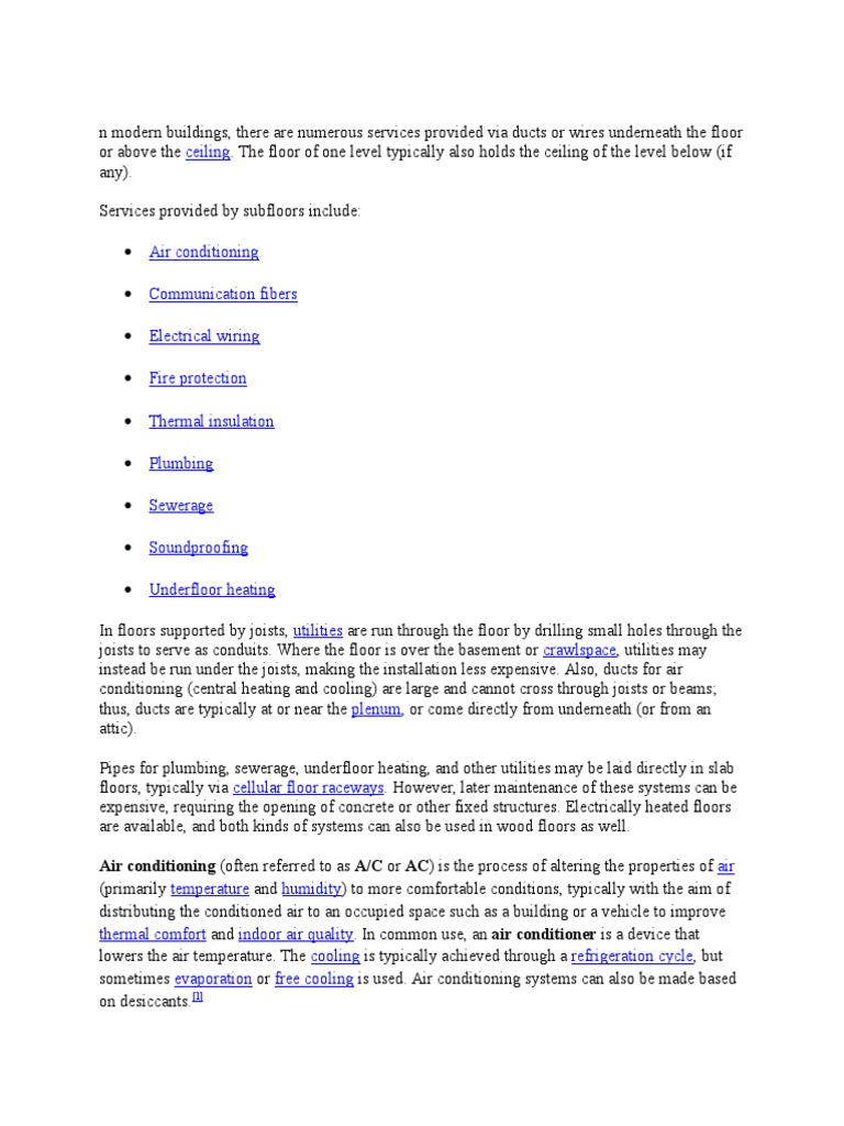 Air Conditioning (Often Referred To As A/C or AC) Is The Process of