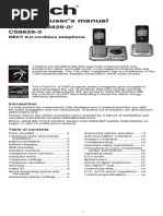 Manual de Usuario Vtech CS6629