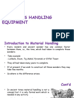 Materials Handling Equipment