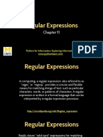 Regular expressions