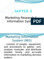 Marketing Research & Information System