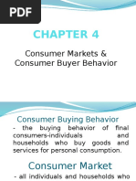 Consumer Markets & Consumer Buyer Behavior