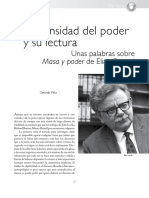 Unas Palabras Sobre Masa y Poder - Gerardo Piña