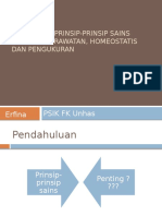 Pengantar Prinsip-Prinsip Sains Dalam Keperawatan