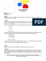 Soluciones matemáticas semanales 2015