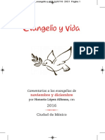 Evangelio y Vida noviembre  - diciembre  2016