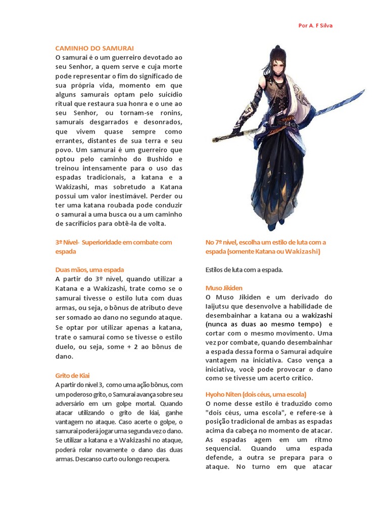 AS TRADUÇÕES DE KOKORO.pdf, PDF, Samurai