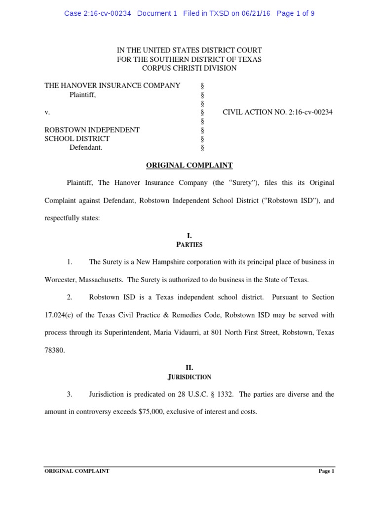 Insurance vs. School District Dispute | PDF | Construction Management ...