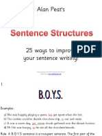 02.Alan Peat's Sentence Types 1