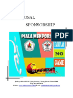 Proposal Sponsorhip Lombafutsal