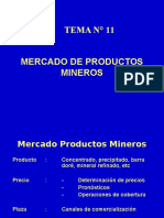 11. Mercado Productos Mineros