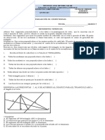 Evaluacion Lineas Notables de Un Triangulo