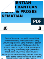 Diskusi Penghentian Terapi Bantuan Hidup & Proses Kematian