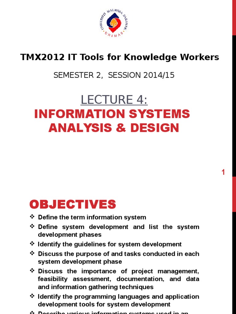 Information Systems Analysis & Design | PDF | Feasibility Study ...