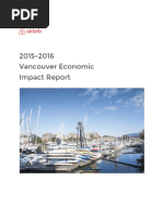 Airbnb Vancouver Economic Impact Report