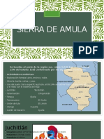 Sierra de Amula: municipios y recursos