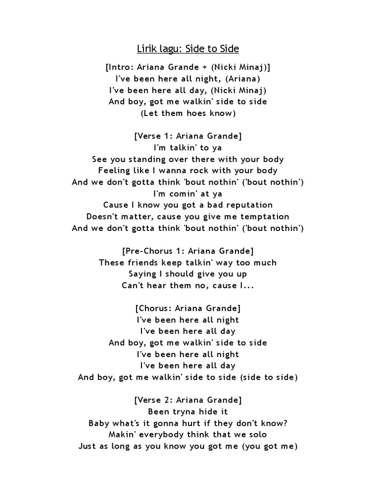 Lirik Lagu Pink Give Me A Reason