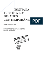 La Fe Cristiana Frente a los Desafíos Contemporáneos - John R. W. Stott.pdf