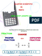 Calculator Scientific IN Math: SMK Saint Joseph (B)