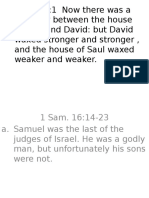 Saul and David