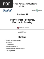 20-763 ELECTRONIC Payment Systems SPRING 2004 © 2004 Michael I. Shamos