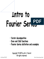 Introduction to Fourier Series