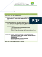 I. Planning: System Request-Online Student Attendance Monitoring System