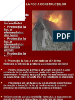 Curs XI XII. Protectia La Foc a Elementelor Din Lemn, Beton Si Zidarie