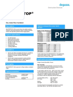 MASTERTOP 100 Dry Shake Floor Hardener Test Results